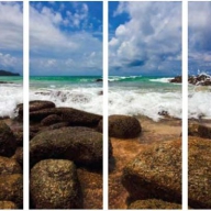 Фотопечать Прибрежные камни