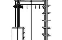 Гардеробная Витра схема
