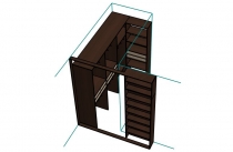 Угловая гардеробная