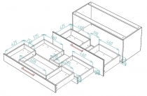 Тумба под умывальник