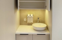 Тумба с накладной раковиной