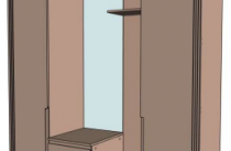 Прихожая по размерам