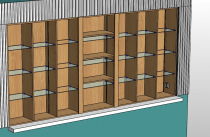 Стеллаж по индивидуальным размерам