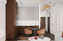 Двухцветная кухня