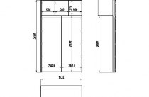 Эскиз шкафа