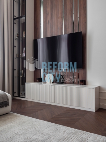 Белая тумба подвесная